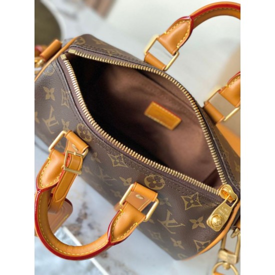 Replica Perfetta [Chip MB163c] Borsa a tracolla LV Keepall Bandoulière 25 M28957