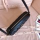 Replica Perfetta Pochette Miu Miu In Nappa Matelassé 5NE024 Nero