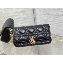Pochette per cellulare Dior My Dior Talk nera Pochette per cellulare Dior My Dior Talk nera