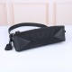 Replica di lusso Borsa a tracolla Prada Tessuto Locker nylon nero Replica di lusso Borsa a tracolla Prada Tessuto Locker nylon nero