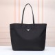 Replica Borsa tote Prada nylon con manici Saffiano Nero Replica Borsa tote Prada nylon con manici Saffiano Nero