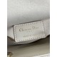 Borse Replica Dior D-Joy agnello ricamata con fiocco bianco avorio Borse Replica Dior D-Joy agnello ricamata con fiocco bianco avorio