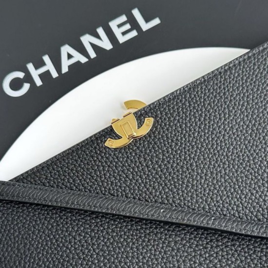 Replica identica Borse Chanel Souplissimo Piccolo/Maxi Flap vitello Nero Replica identica Borse Chanel Souplissimo Piccolo/Maxi Flap vitello Nero