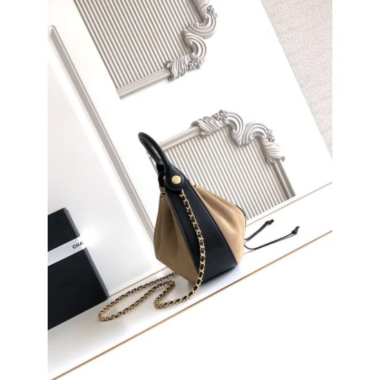 Replica Borsa a secchiello Chanel AS6617 Cloud con coulisse Marrone Replica Borsa a secchiello Chanel AS6617 Cloud con coulisse Marrone