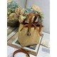 Replica Borsa tote verticale Toujours piccola Dior rafia marrone Replica Borsa tote verticale Toujours piccola Dior rafia marrone