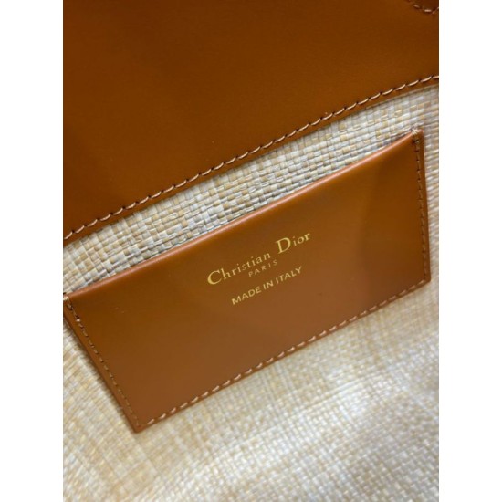 Replica Borsa tote verticale Toujours piccola Dior rafia marrone Replica Borsa tote verticale Toujours piccola Dior rafia marrone