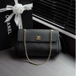 Replica Perfetto Borsa Chanel Chain Baguette Flap AS6427 Nera