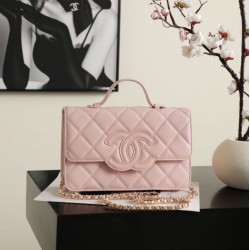 Replica perfetta Borsa Chanel AS6554 Classic trapuntata Rosa