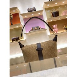 Borsa Louis Vuitton M2A252 Pochette Mia Hobo Marrone Borsa Louis Vuitton M2A252 Pochette Mia Hobo Marrone