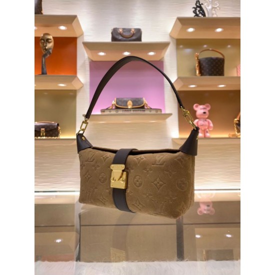 Replica Borsa Louis Vuitton M2A252 Pochette Mia Hobo Marrone Replica Borsa Louis Vuitton M2A252 Pochette Mia Hobo Marrone