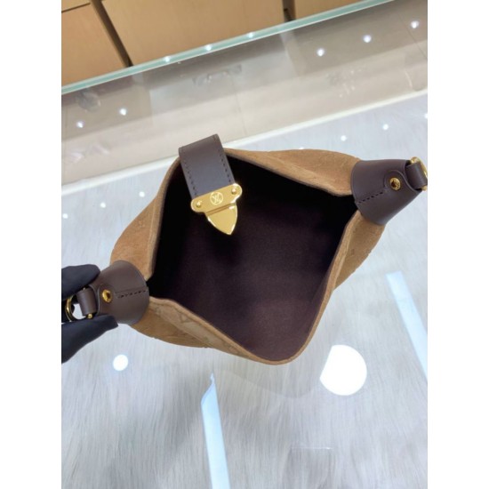 Replica Borsa Louis Vuitton M2A252 Pochette Mia Hobo Marrone Replica Borsa Louis Vuitton M2A252 Pochette Mia Hobo Marrone