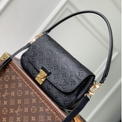 Replica Borse Louis Vuitton M29099 Pochette Metis Soft nera
