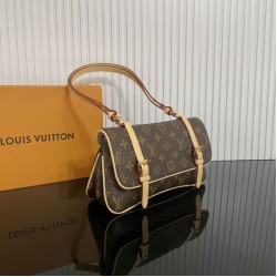 Replica Borsa a tracolla LV M28613 Marelle Marrone Imitazioni Borsa a tracolla LV M28613 Marelle Marrone