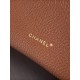 Replica Perfetta Borsa Chanel AP5347 Slim Vanity Case con patta Marrone Replica Perfetta Borsa Chanel AP5347 Slim Vanity Case con patta Marrone