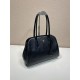 Replica di lusso Borsa Prada Palisander 1BG606 con doppio manico a spalla Nero Replica di lusso Borsa Prada Palisander 1BG606 con doppio manico a spalla Nero