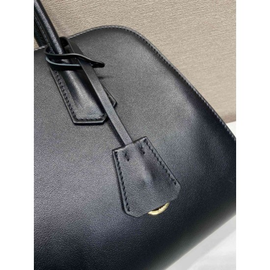 Replica di lusso Borsa Prada Palisander 1BG606 con doppio manico a spalla Nero Replica di lusso Borsa Prada Palisander 1BG606 con doppio manico a spalla Nero