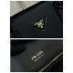 Replica di lusso Borsa Prada Palisander 1BG606 con doppio manico a spalla Nero Replica di lusso Borsa Prada Palisander 1BG606 con doppio manico a spalla Nero