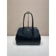 Replica di lusso Borsa Prada Palisander 1BG606 con doppio manico a spalla Nero Replica di lusso Borsa Prada Palisander 1BG606 con doppio manico a spalla Nero