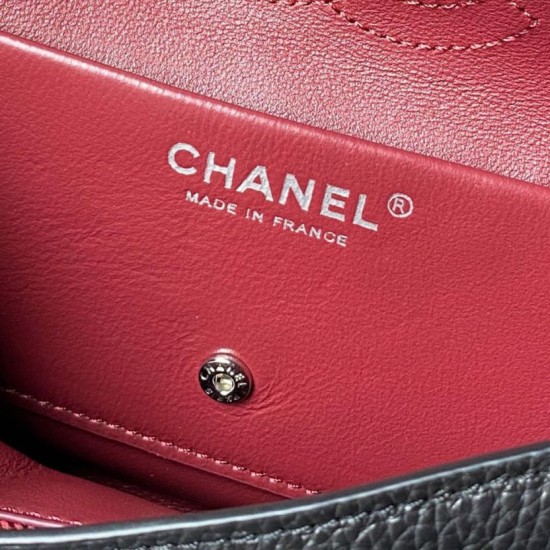 Replica perfetta Borsa Chanel AS6573 Mini Flap (Caviar) Nero Replica perfetta Borsa Chanel AS6573 Mini Flap (Caviar) Nero