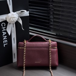 Replica Borsa Chanel AP5347 Slim Vanity Case con patta bordeaux Replica Borsa Chanel AP5347 Slim Vanity Case con patta bordeaux