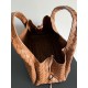 Replica Borsa a spalla Bottega Veneta Campana 33cm marrone Imitazione Perfetta Borsa a spalla Bottega Veneta Campana 33cm marrone