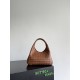 Replica Borsa a spalla Bottega Veneta Campana 33cm marrone Imitazione Perfetta Borsa a spalla Bottega Veneta Campana 33cm marrone