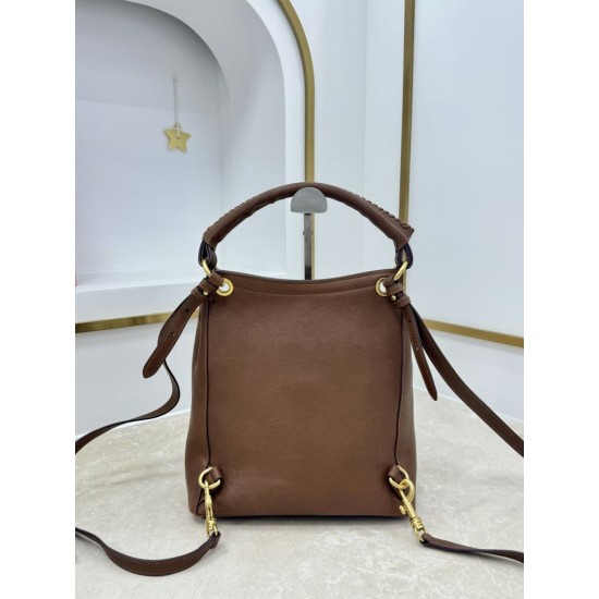 Replica perfetta Zaino Miu Miu Rendez-vous nappa marrone/caffè Replica perfetta Zaino Miu Miu Rendez-vous nappa marrone/caffè