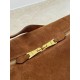 Replica perfetta Borsa a spalla Miu Miu camoscio marrone Replica perfetta Borsa a spalla Miu Miu camoscio marrone