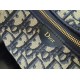 Replica perfetta Pochette Dior Travel Nomad media Blu 22cm Replica perfetta Pochette Dior Travel Nomad media Blu 22cm