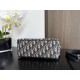 Replica perfetta Pochette Dior Travel Nomad media Blu 22cm Replica perfetta Pochette Dior Travel Nomad media Blu 22cm