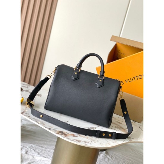 Replica Borsa Louis Vuitton M24891 Speedy Soft 30 Lucky nera Replica di lusso Borsa Louis Vuitton M24891 Speedy Soft 30 Lucky nera