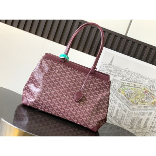 Replica Borsa Goyard Bellechasse Biaude piccola Marrone/Verde Replica Borsa Goyard Bellechasse Biaude piccola Marrone/Verde