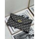 Replica Clutch Dior 30 Montaigne Avenue con patta Blu Replica Clutch Dior 30 Montaigne Avenue con patta Blu