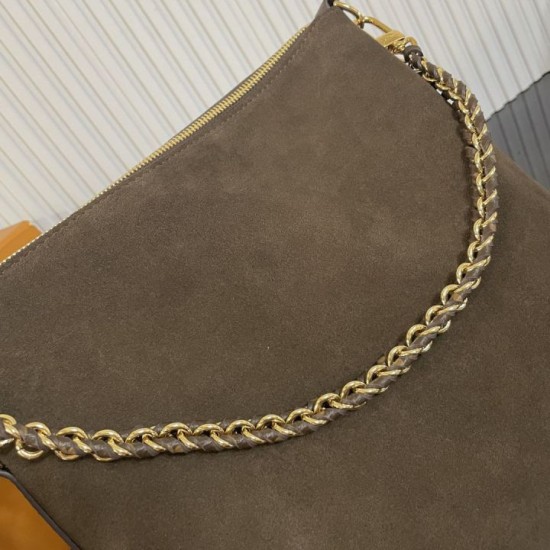 Replica Borsa a mano Louis Vuitton M2A468 Multipass suede marrone Replica Borsa a mano Louis Vuitton M2A468 Multipass suede marrone