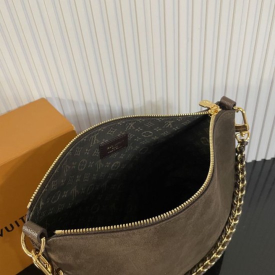 Replica Borsa a mano Louis Vuitton M2A468 Multipass suede marrone Replica Borsa a mano Louis Vuitton M2A468 Multipass suede marrone