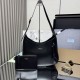Replica Borsa a spalla Prada Cleo Boogie 1BC300 caffè/nero Replica Borsa a spalla Prada Cleo Boogie 1BC300 caffè/nero
