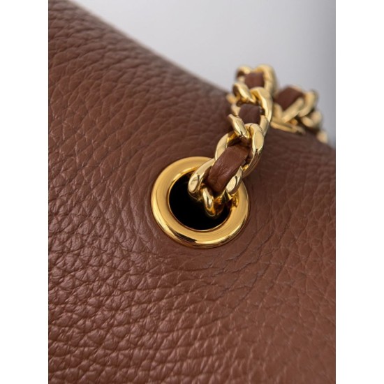 Replica Borsa Chanel AS6427 Chain Baguette Flap marrone Replica Borsa Chanel AS6427 Chain Baguette Flap marrone