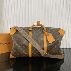 Replica Borsa da viaggio LV M2A572 Dandy Duffle 50 Keepall marrone