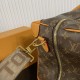 Borsa da viaggio LV M2A572 Dandy Duffle 50 Keepall marrone Replica Borsa da viaggio LV M2A572 Dandy Duffle 50 Keepall marrone