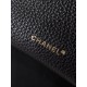 Replica perfetta Borsa Chanel Vanity AP5346 nera con manico superiore a catena imitazione perfetta Borsa Chanel Vanity AP5346 nera con manico superiore a catena