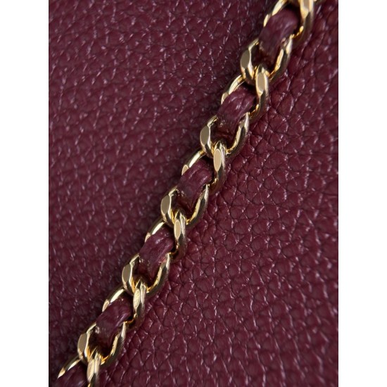 Replica perfetta Borsa Chanel Vanity Case Trapeze morbida AS6473 bordeaux/rosa Replica perfetta Borsa Chanel Vanity Case Trapeze morbida AS6473 bordeaux/rosa