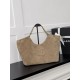 Replica Borsa shopping Chanel Neo Cabas AS6475 suede trapuntato grigio/caffè Replica Borsa shopping Chanel Neo Cabas AS6475 suede trapuntato grigio/caffè