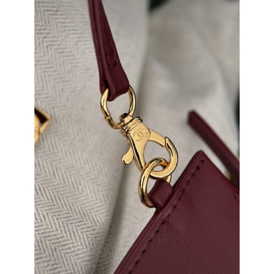 Replica Borsa shopping Chanel Neo Cabas AS6475 suede trapuntato grigio/caffè Replica Borsa shopping Chanel Neo Cabas AS6475 suede trapuntato grigio/caffè