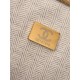 Replica Borsa shopping Chanel Neo Cabas AS6475 suede trapuntato grigio/caffè Replica Borsa shopping Chanel Neo Cabas AS6475 suede trapuntato grigio/caffè