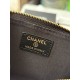 Replica perfetta Portacarte Chanel trapuntato con zip Caviar nero/rosso/albicocca Replica perfetta Portacarte Chanel trapuntato con zip Caviar nero/rosso/albicocca