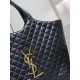 Borsa shopping YSL Saint Laurent Icare Maxi in di agnello trapuntata nera Borsa shopping YSL Saint Laurent Icare Maxi in di agnello trapuntata nera