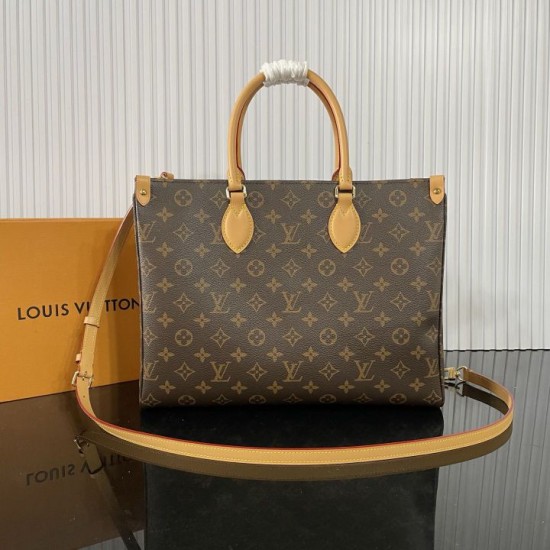 Replica Borse Louis Vuitton m3A142 Onthego MM Marrone Replica Borse Louis Vuitton m3A142 Onthego MM Marrone
