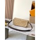 Replica Portafoglio Louis Vuitton M2A016 Ivy On Chain suede marrone Replica Portafoglio Louis Vuitton M2A016 Ivy On Chain suede marrone