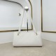 Replica Borsa shopping Dior Promenade East-West in pelle di vitello con motivo Cannage piatto Nero