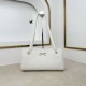 Replica Borsa shopping Dior Promenade East-West in pelle di vitello con motivo Cannage piatto Nero